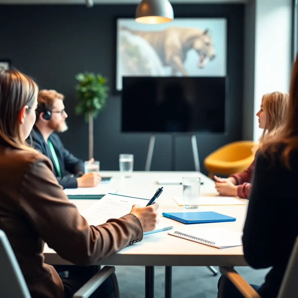 Coach en cliënt in een één-op-één coaching sessie