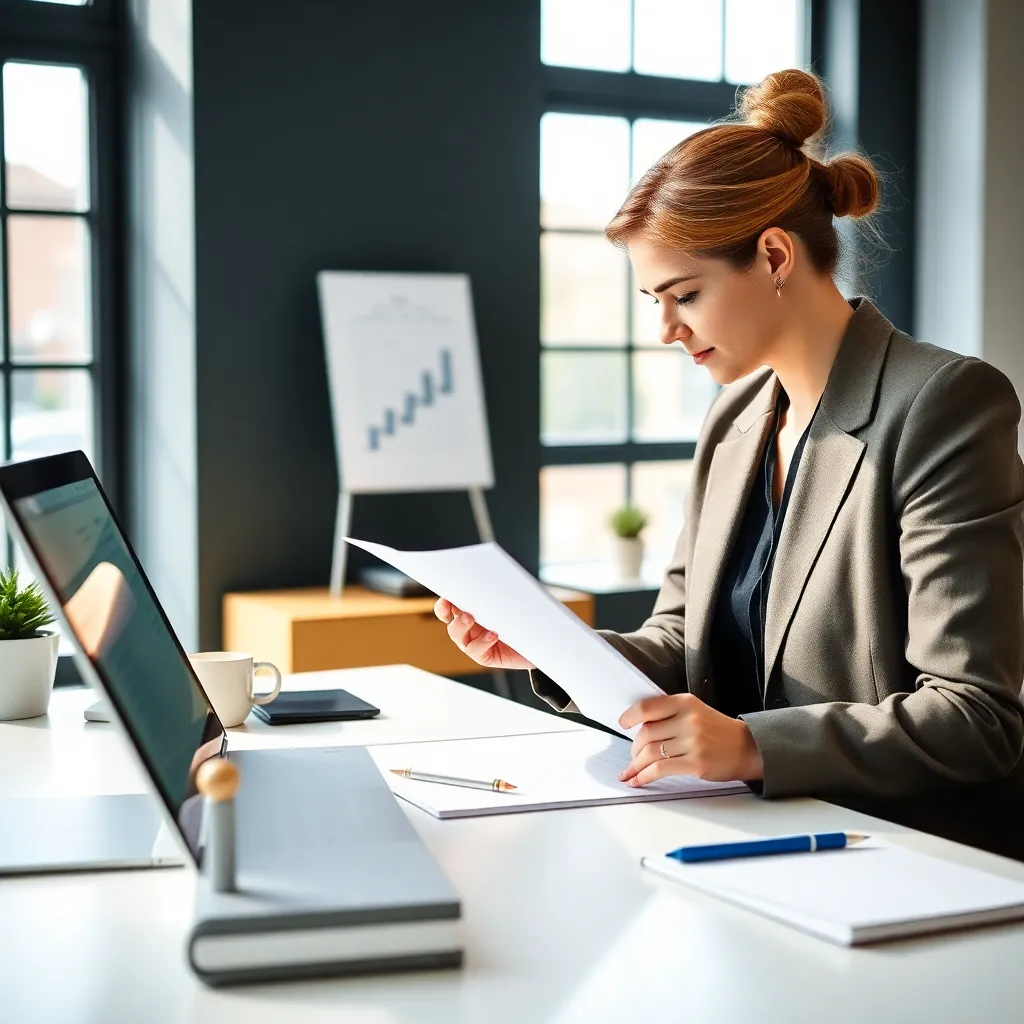 Persoon die doelen opschrijft in een notitieboekje met een kopje koffie ernaast