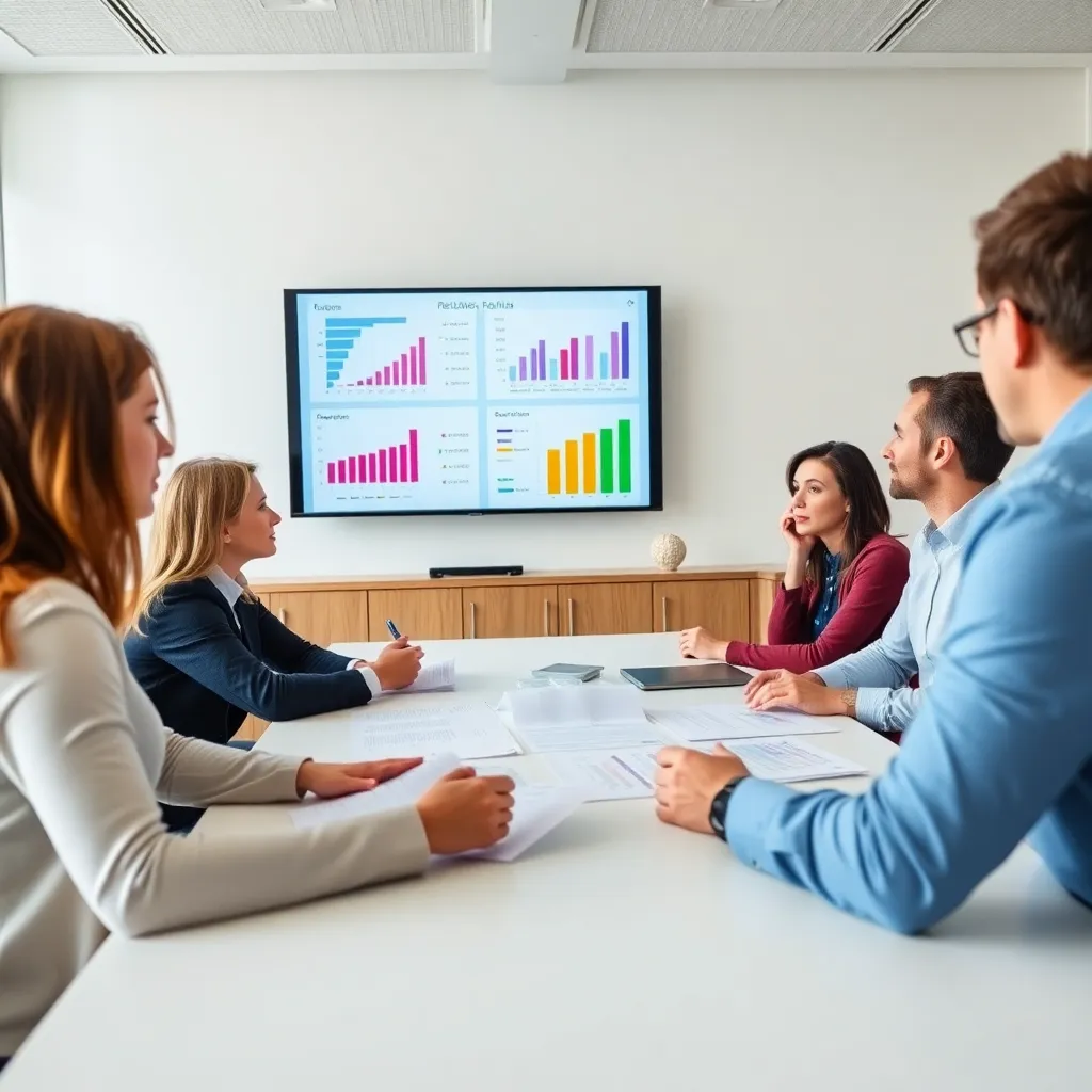 Professional die SMART doelen opschrijft in notitieboek